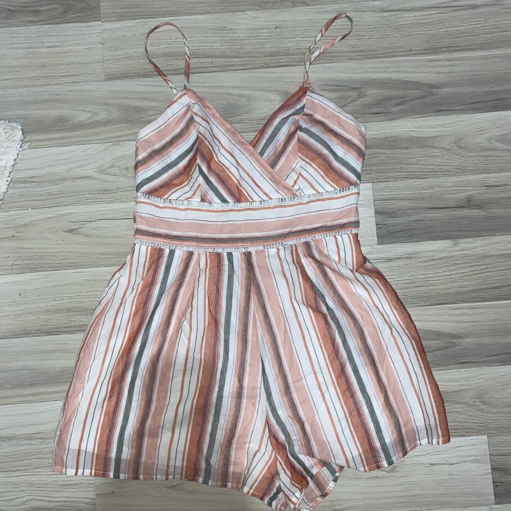 Striped Romper